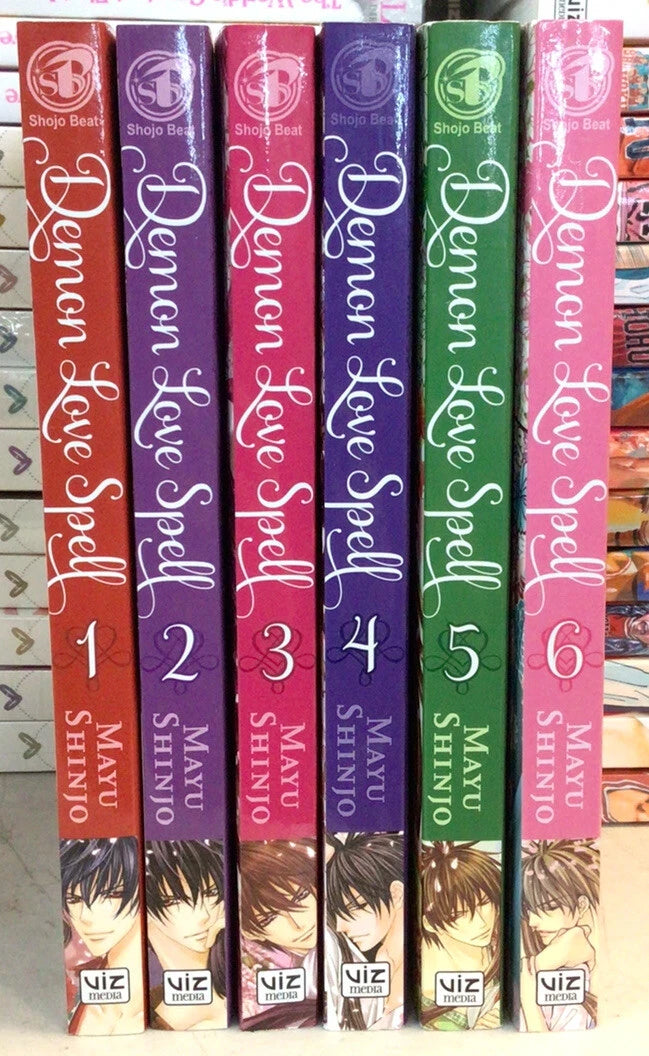 Demon Love Spell Manga 1-6, New 10
