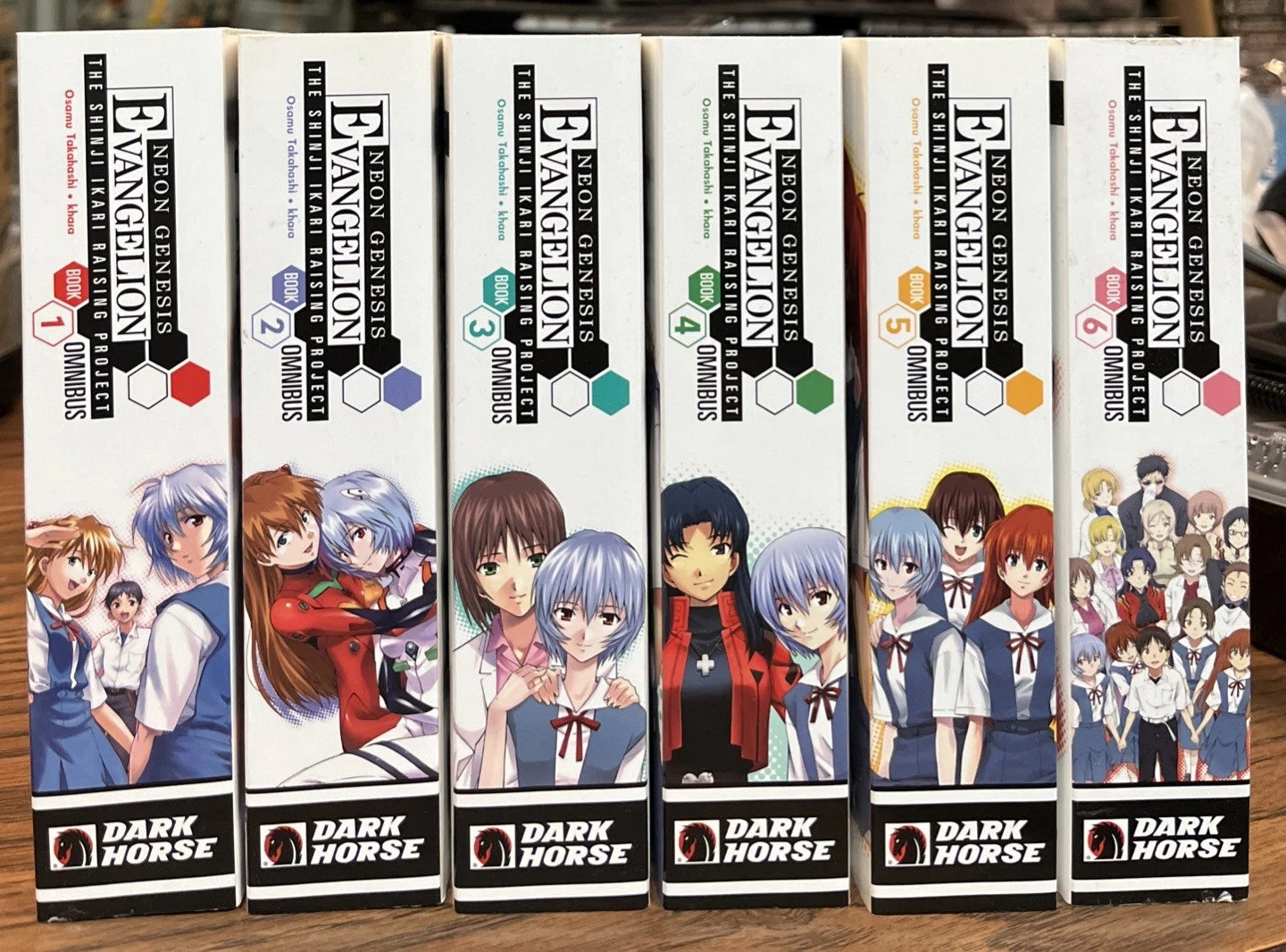 Neon Genesis Evangelion Shinji Ikari raising Project 1-6 Manga Omni Eng New 10