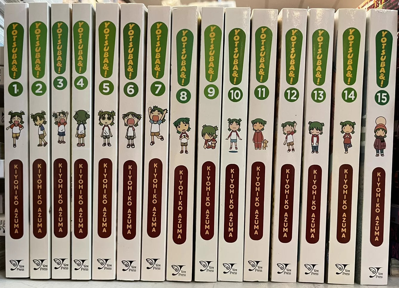 Yotsuba&! Collection (v1 - 15)
