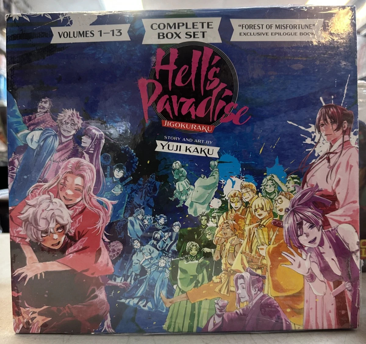Hell's Paradise 1-13+Epil Complete Box Set Manga New English 14 Books New 10