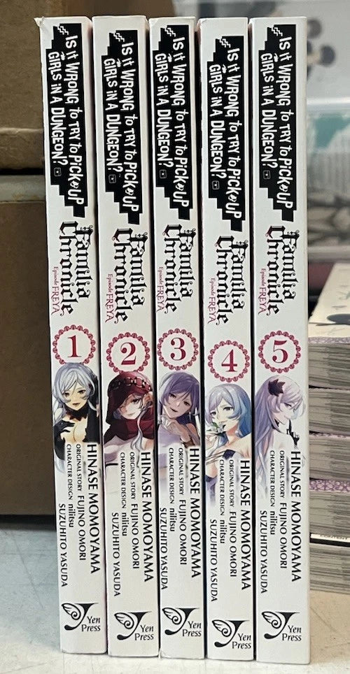Is It Wrong to Try to Pick Up Girls in a Dungeon? Eps Freya 1-5 Manga New Eng 10