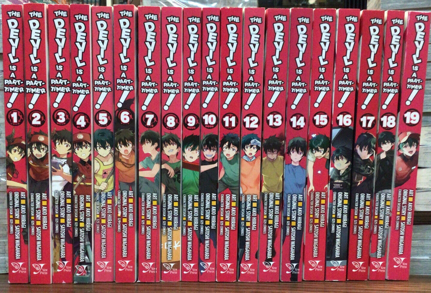 The Devil is a Part-Timer Manga Collection (v1 - 19)