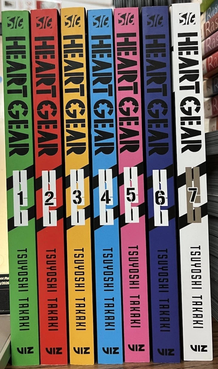 Heart Gear 1-7 Manga English New 10