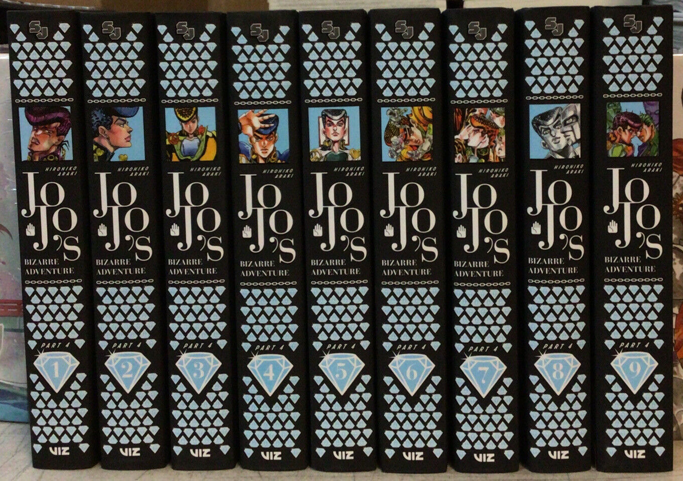 JoJo's Bizarre Adventure Part 4: Diamond is Unbreakable Complete Set