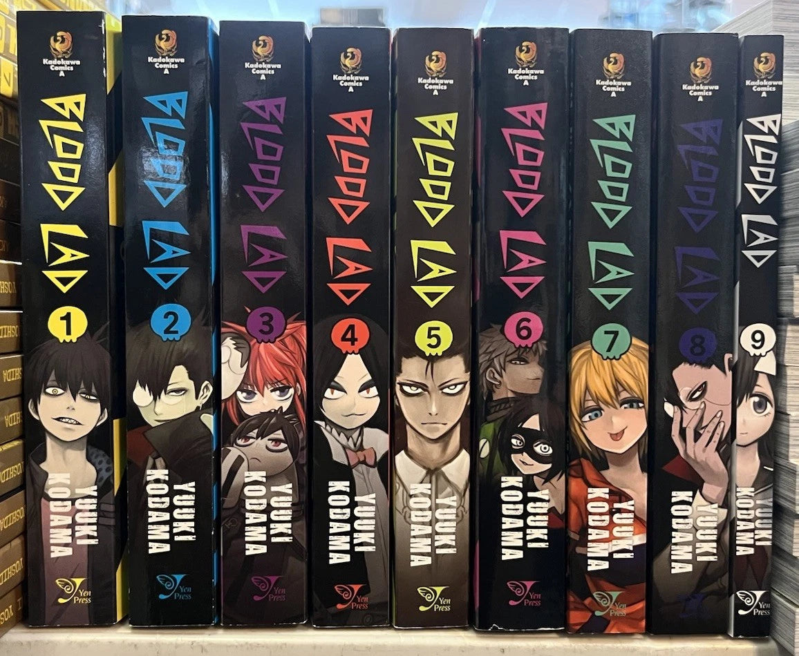 Blood Lad 1-9 English new Manga