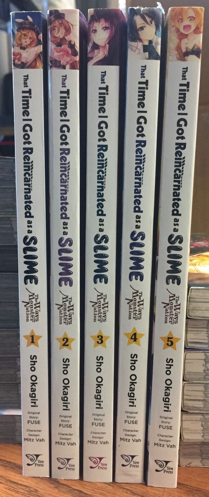 That Time I Got Reincarnated as a Slime: The Ways of the Monster Nation Collection (v1 - 5)