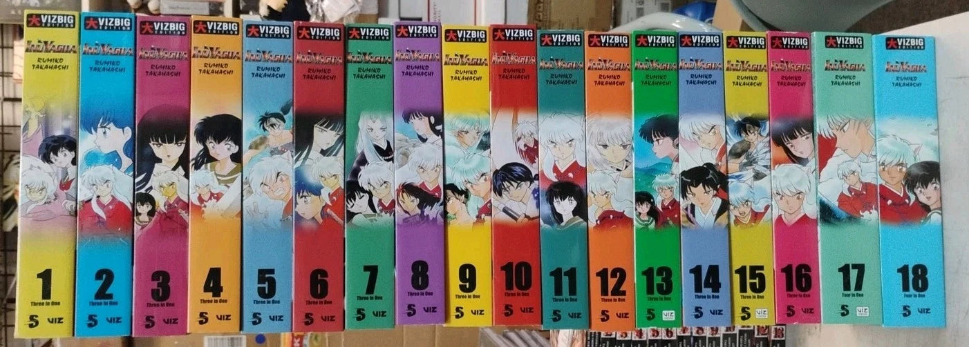Inuyasha 1-18 Manga English New 10