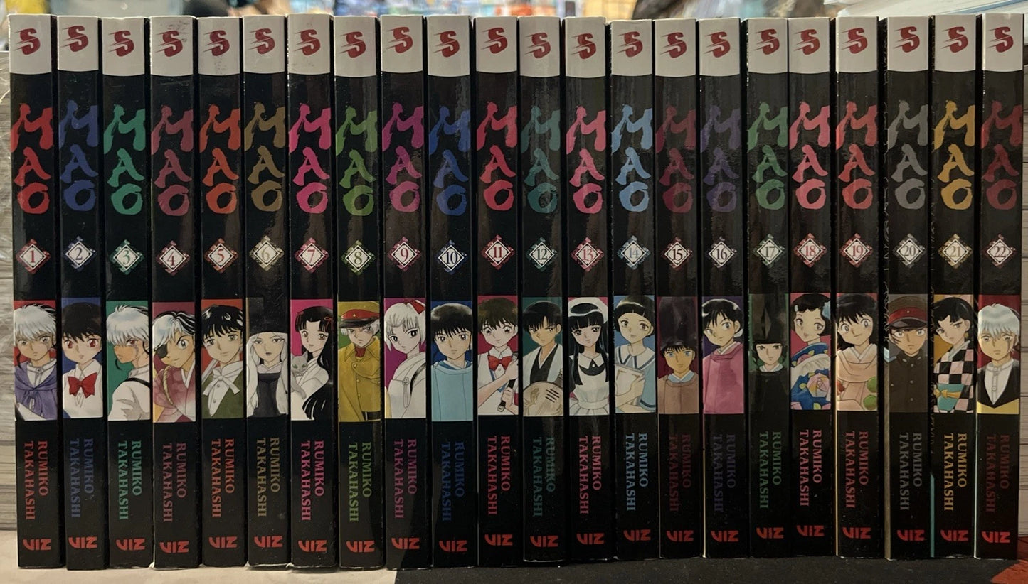 Mao 1-22 Manga New English Rumiko Takahashi Viz 22 Books 10