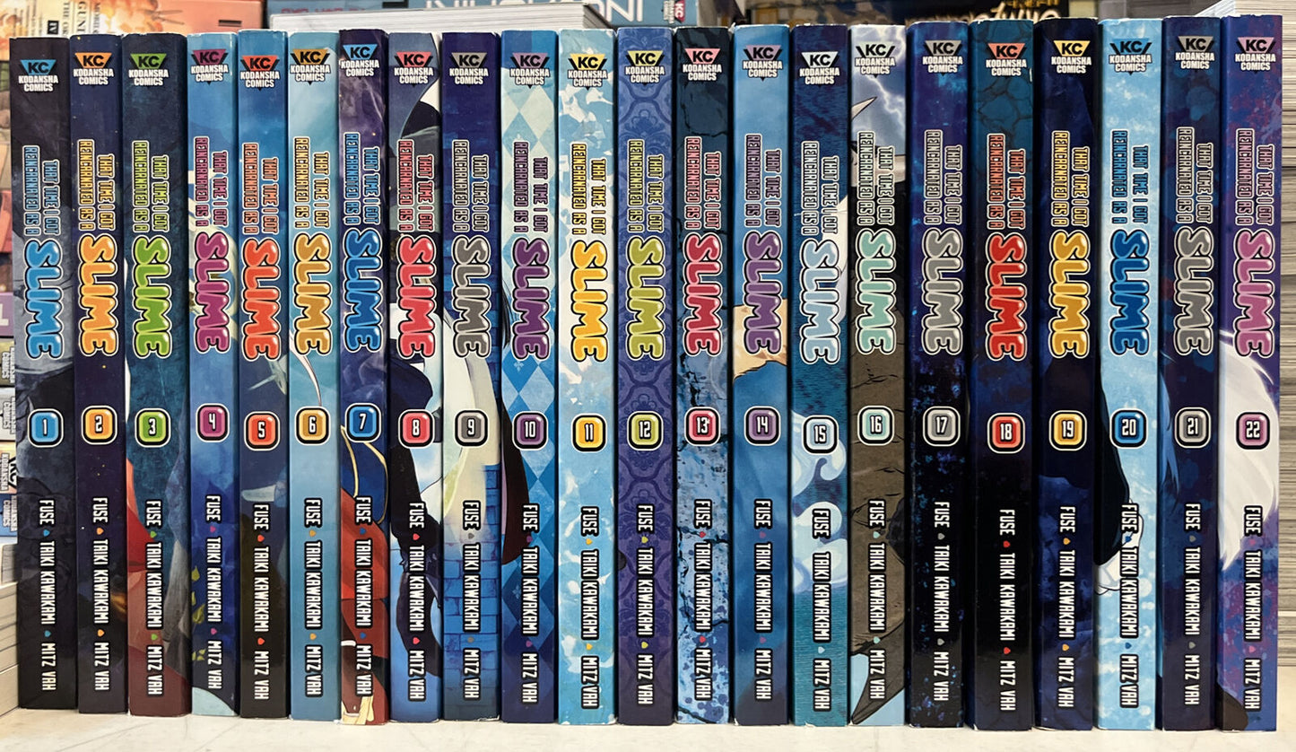 That Time I Got Reincarnated as a Slime Manga Collection (v1 - 22)