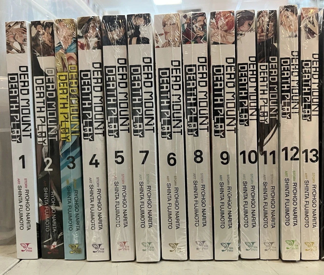 Dead Mount DeathPlay 1-13 Manga English New Yen Press 10