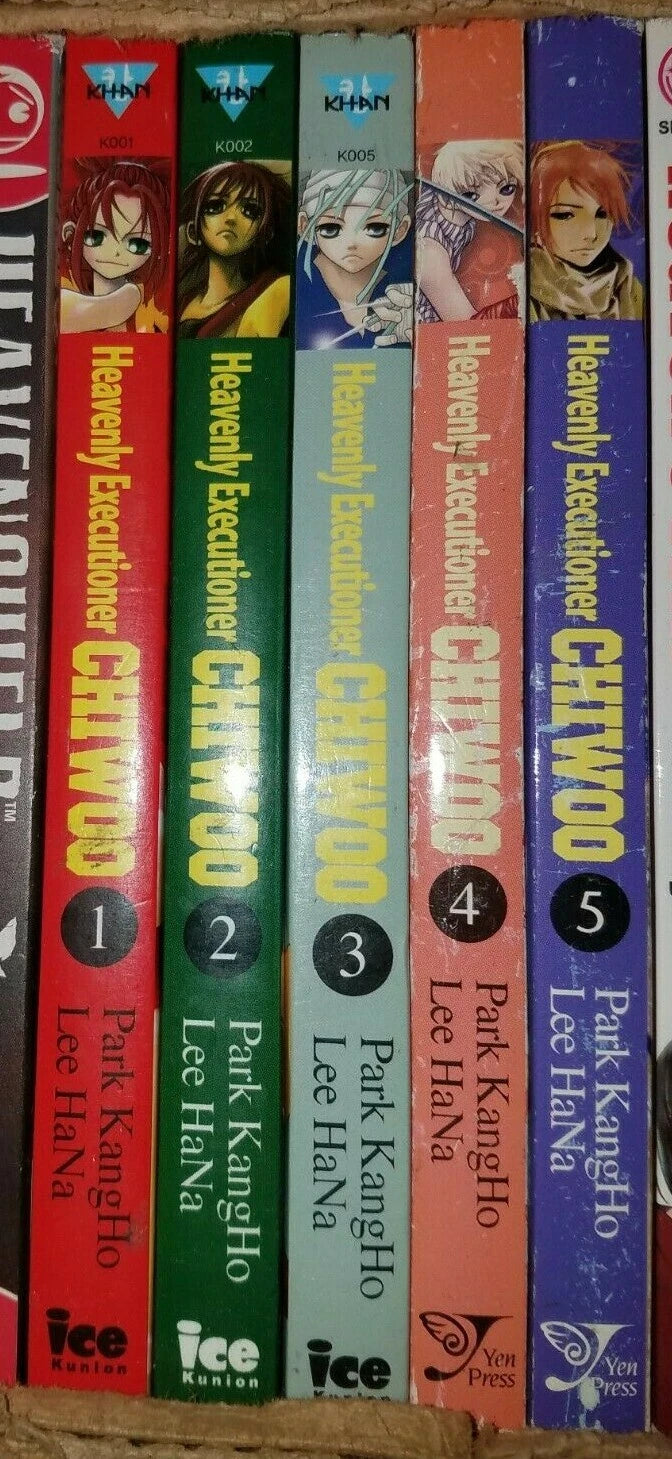 HEAVENLY EXECUTIONER CHIWOO COMPLETE MANGA SET VOL 1-5 NEW ENGLISH YEN PRESS 10