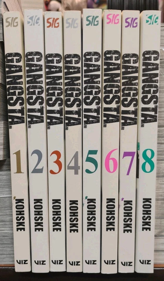 Gangsta 1-8 Manga New English 10