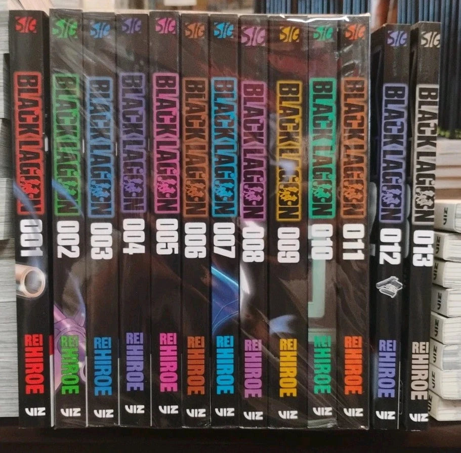 Black Lagoon 1-13 Manga English New