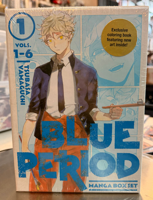 Blue Period Manga Box Set (v. 1-6) English New