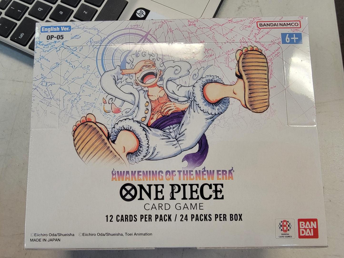 [ENGLISH] One Piece: Awakening of the New Era Booster Box  | 24pk  (Factory Sealed)