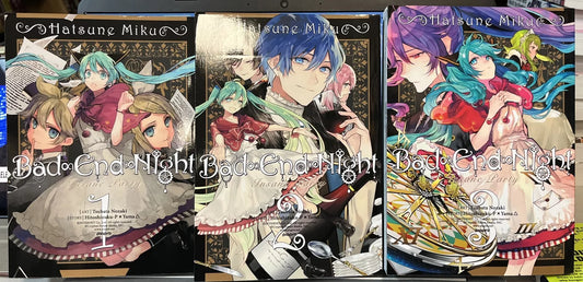 Hatsune Miku Bad End Night Manga Volume 1-3 Manga English