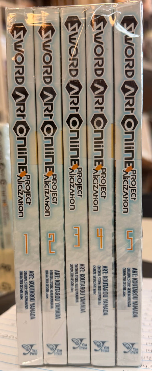Sword Art Online Project Alicization Collection (v1 - 5)