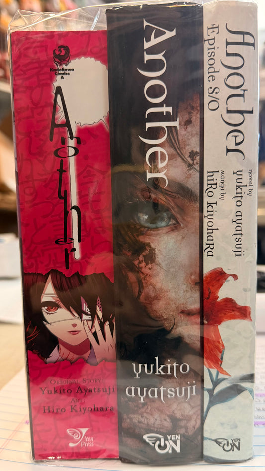 Another Manga, Novel, and Episode S/O Complete Set English New