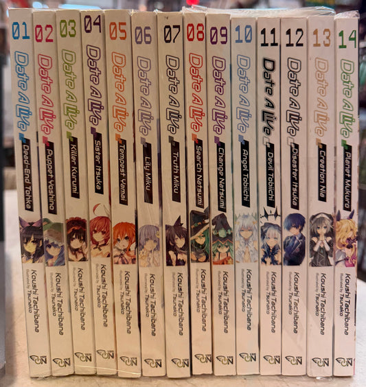 Date A Live Light Novel English New