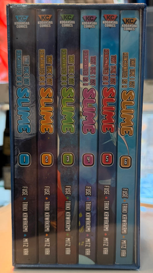 That Time I Got Reincarnated as a Slime Box Set (1-6) Manga English New