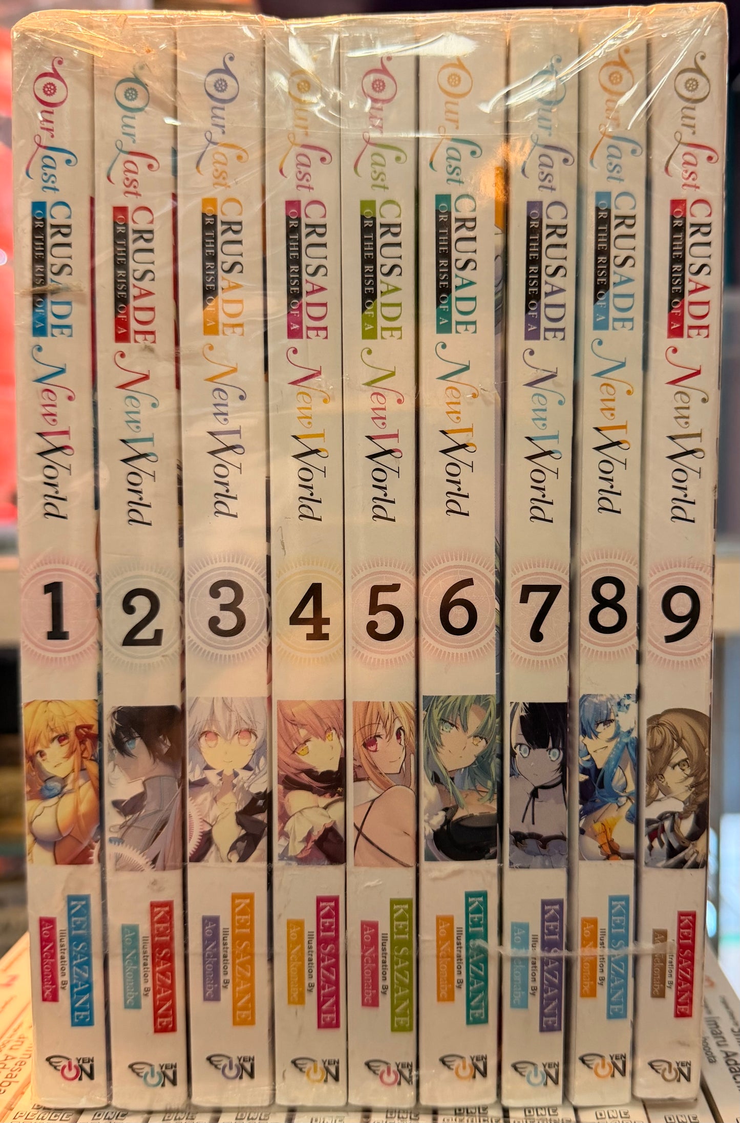 Our Last Crusade or the Rise of a New World (v1-9) Light Novel English New