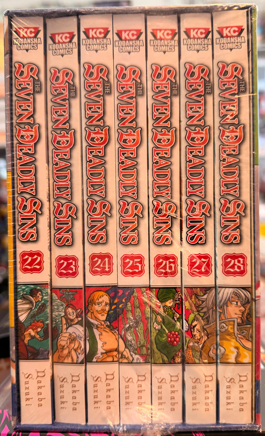 Seven Deadly Sins Box Set 4 (v22-28) Manga English New
