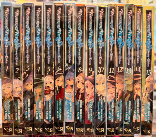 Wandering Witch: The Journey of Elaina (v1-15) Light Novel English New