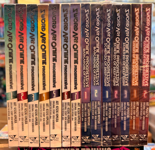 Sword Art Online: Progressive Complete Saga Manga English New