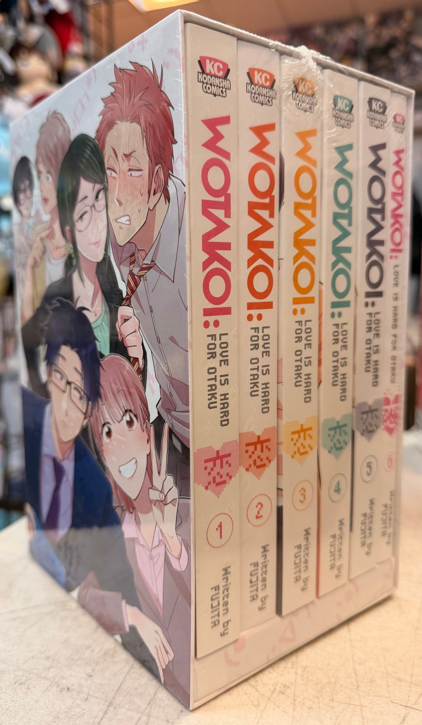 Wotakoi: Love is Hard for Otaku Box Set (v1-6) Manga English New