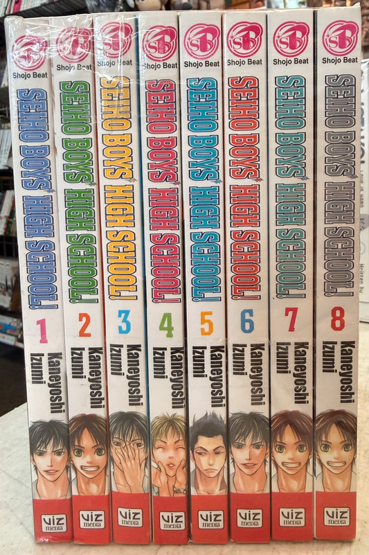 Seiho Boys High School (v1-8) Manga English New