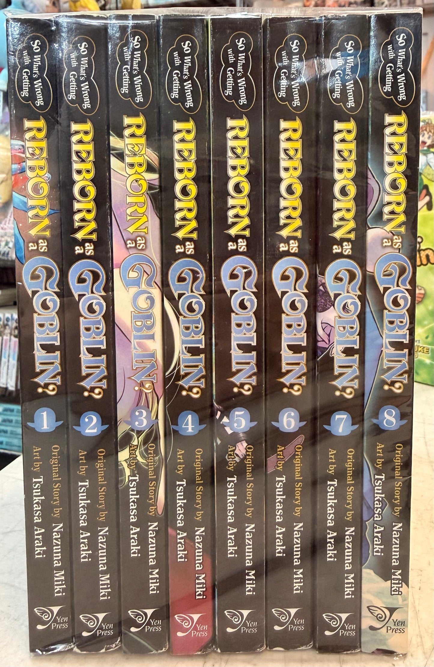 So What's Wrong with Getting Reborn as a Goblin? (v1-8) Manga English New