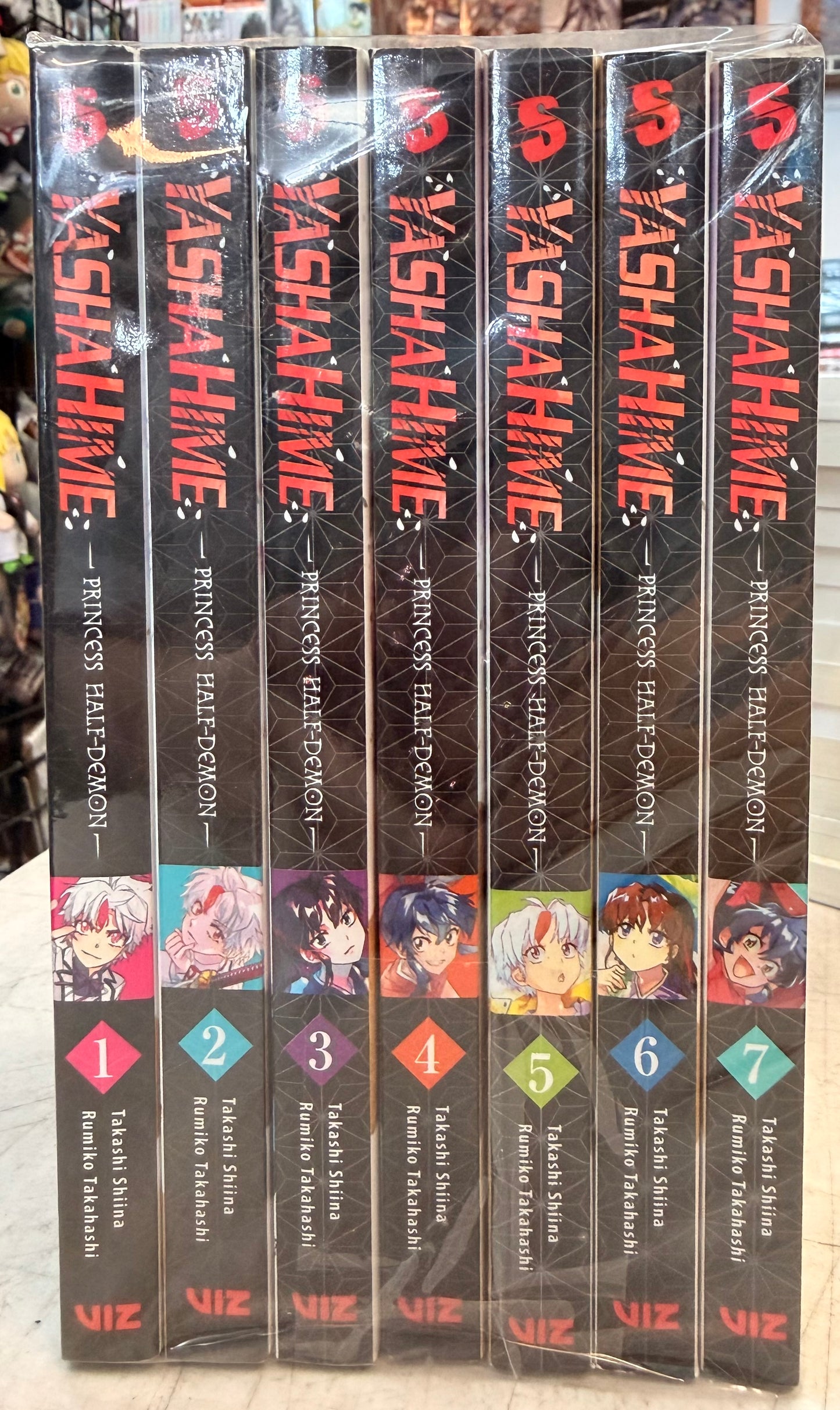 Yashahime: Princess Half-Demon (v1-7) Manga English New