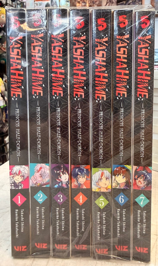 Yashahime: Princess Half-Demon (v1-7) Manga English New
