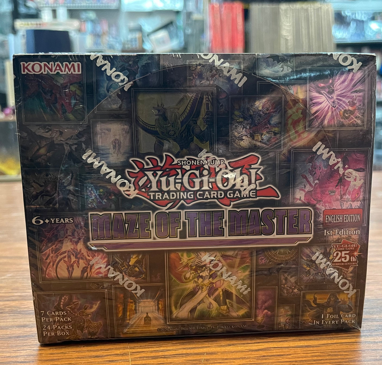 YUGIOH Maze of the Masters 1st Ed Factory Sealed Box