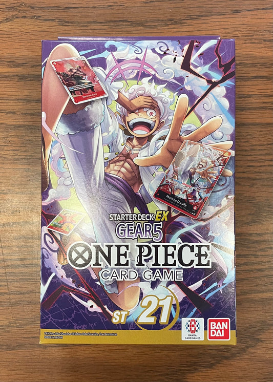 One Piece TCG: STARTER DECK EX -GEAR5- [ST-21] [ENGLISH] [SEALED]