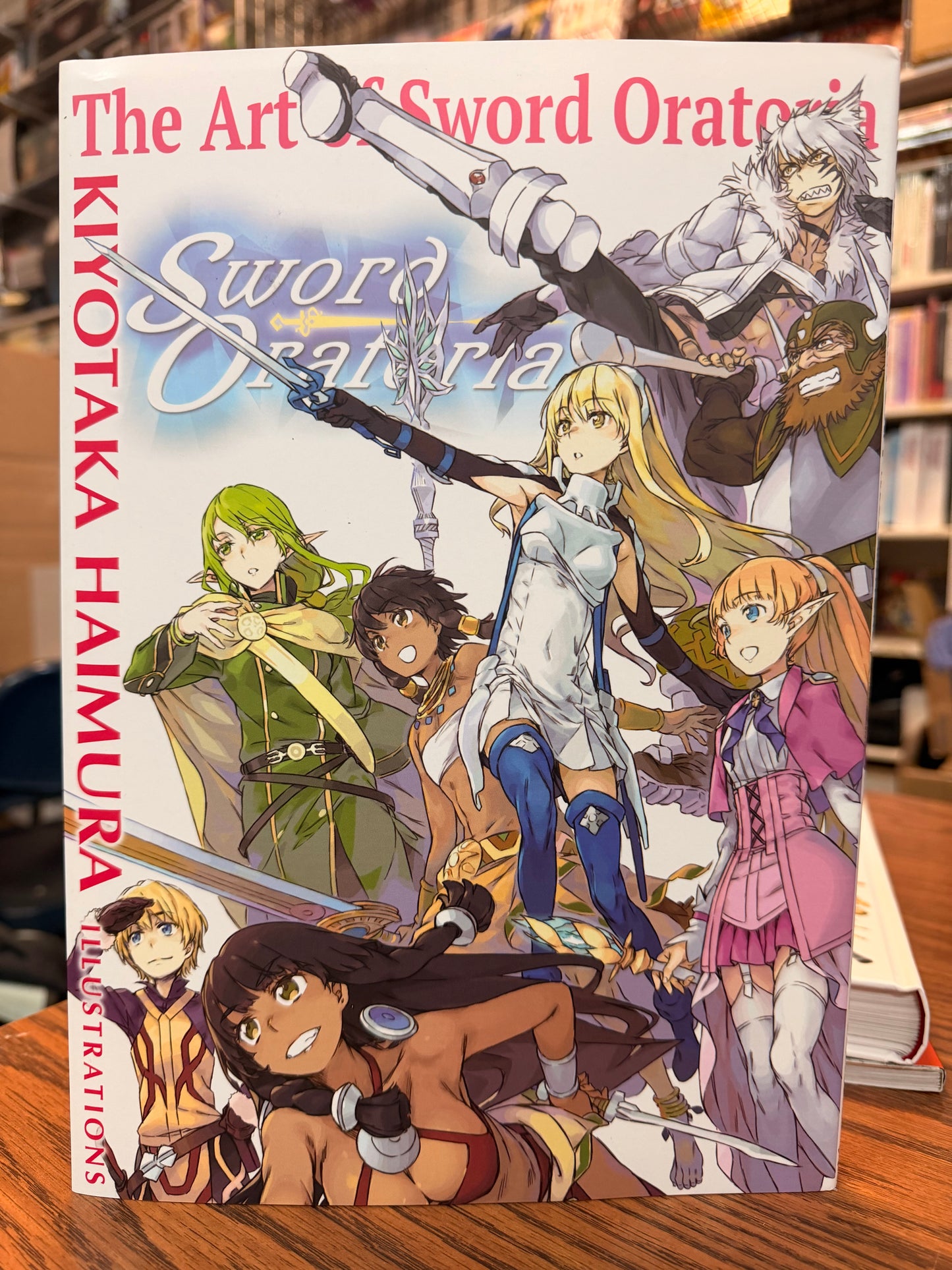 The Art of Sword Oratoria Artbook English New