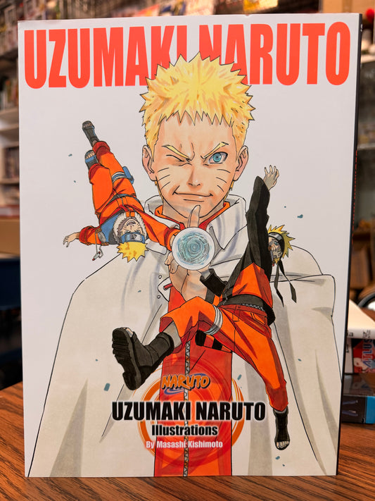 Uzmaki Naruto Illustrations Artbook English New
