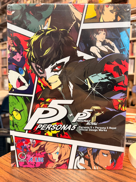Persona 5 + Persona 5 Royal Official Design Works Artbook English New