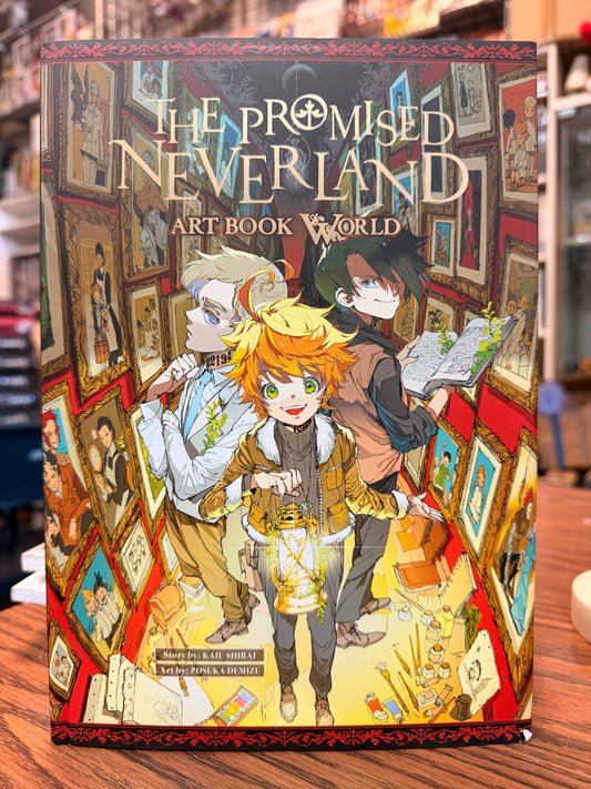 The Promised Neverland: Art Book World Artbook English New