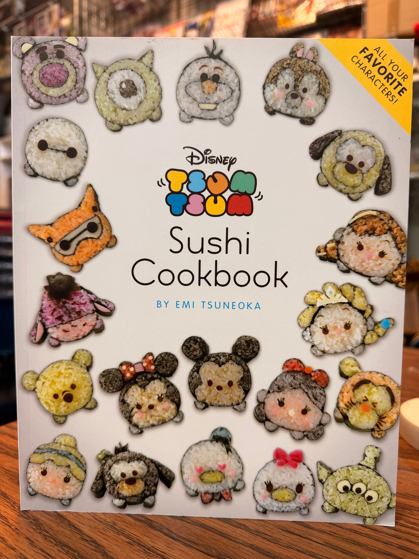 Disney Tsum Tsum Sushi Cookbook Artbook English New