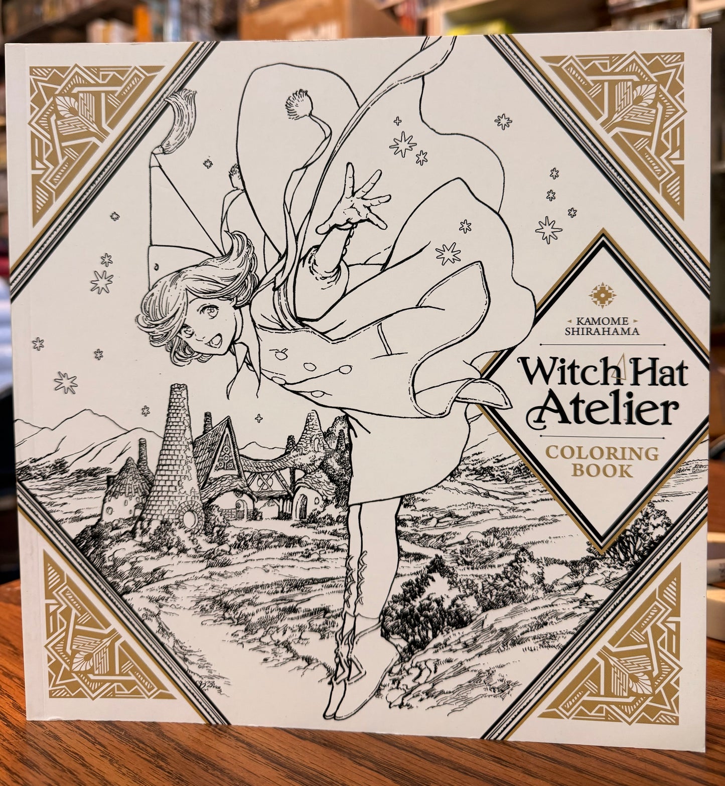 Witch Hat Atelier Coloring Book Artbook English New