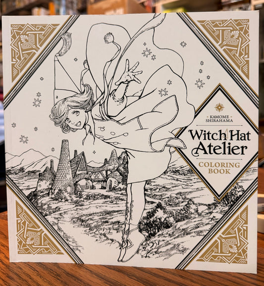 Witch Hat Atelier Coloring Book Artbook English New