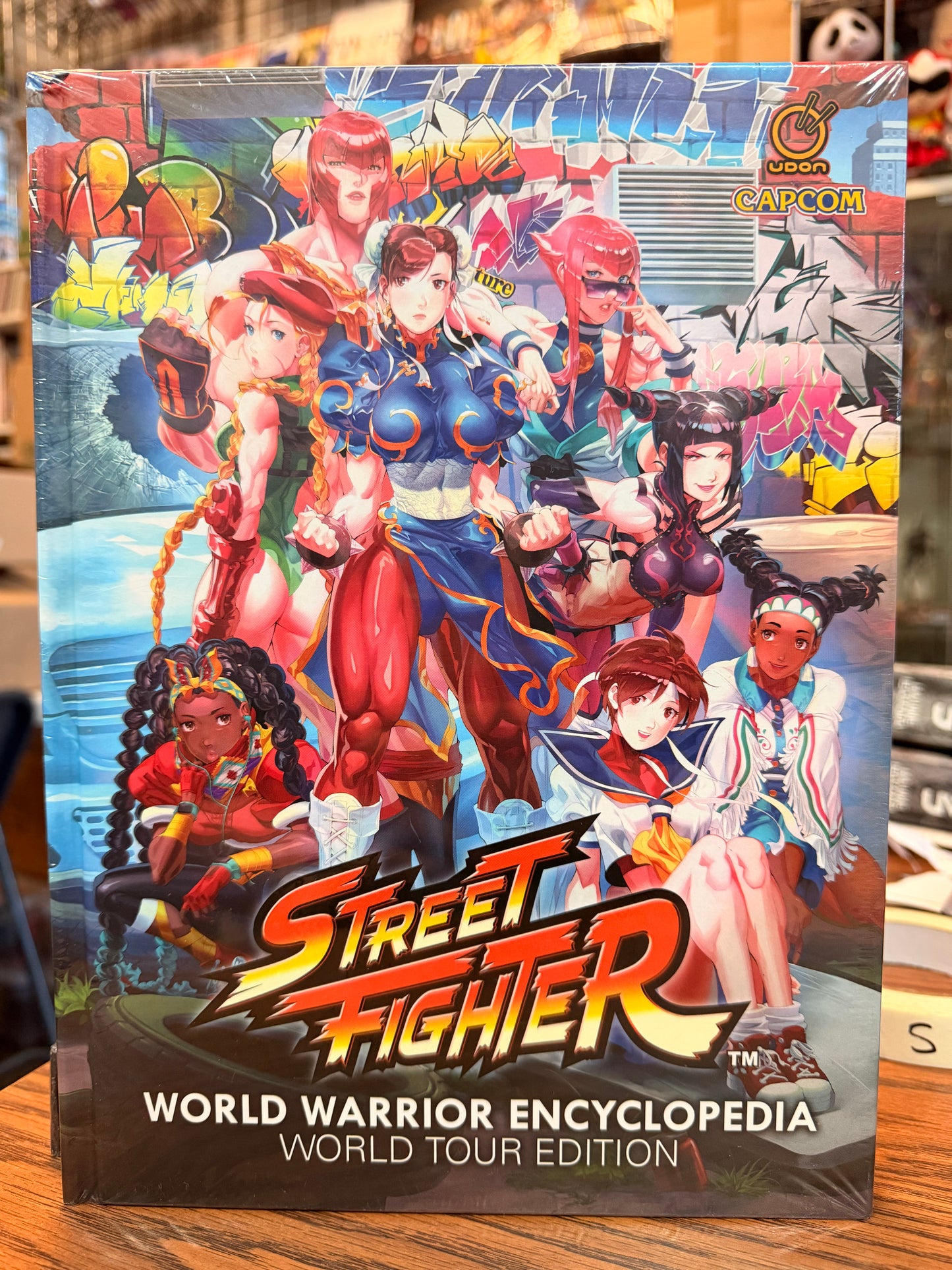 Street Fighter World Warrior Encyclopedia: World Tour Edition Artbook English New
