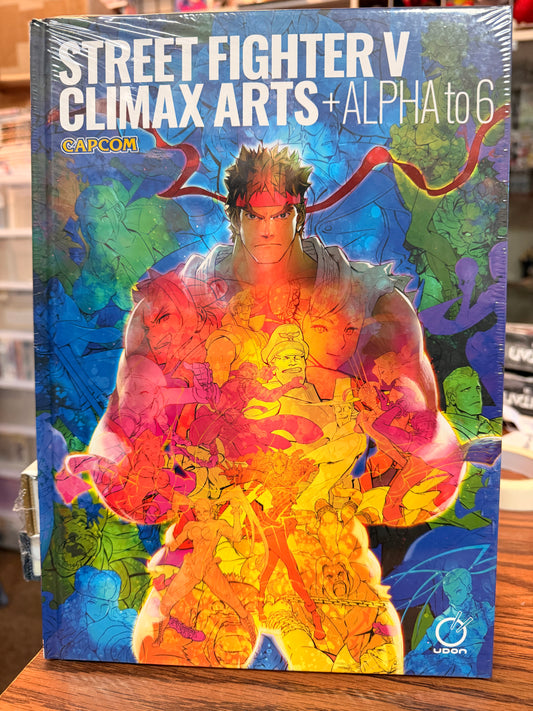 Street Fighter V: Climax Arts + Alpha to 6 Artbook English New