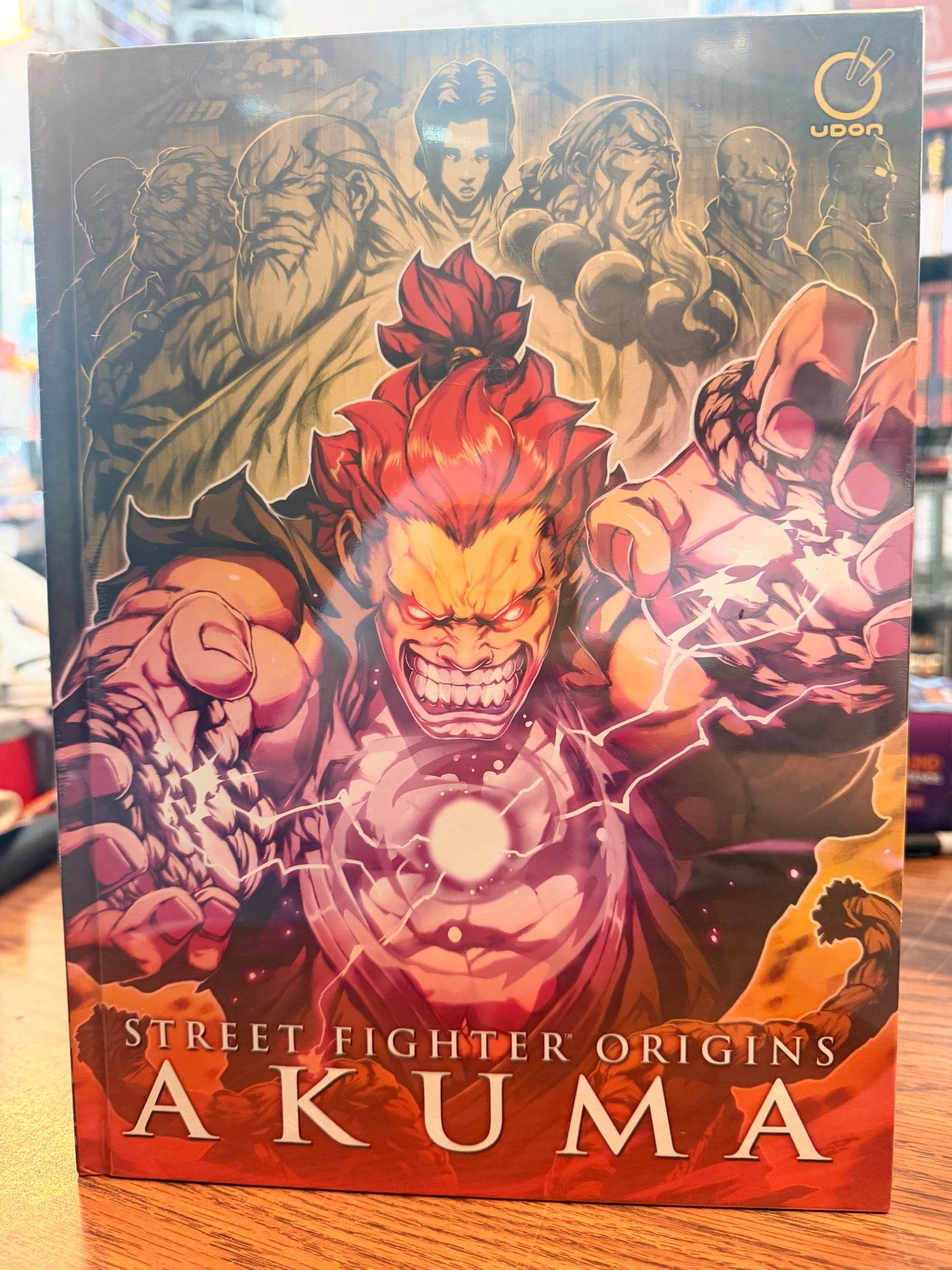 Street Fighter Origins: Akuma Artbook English New