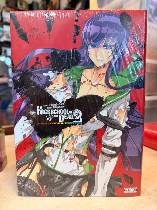 Highschool of the Dead Vol. 2: Full Color Edition Manga English New