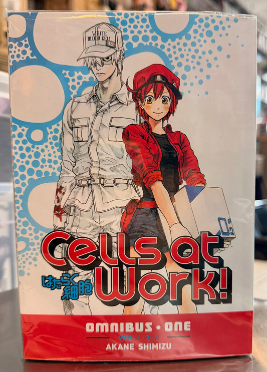 Cells at Work! Omnibus vol. 1-2 Manga English New