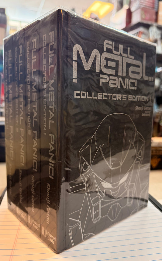 Full Metal Panic! Volumes 1-4 Complete Set Collector's Ed. Novel English New