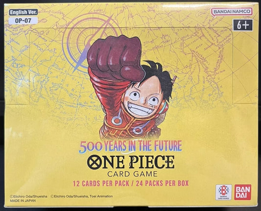 [ENGLISH] One Piece: 500 Years In The Future Booster Box  | 24pk  (Factory Sealed)