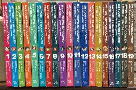 My Youth Romantic Comedy is Wrong, As I Expected Manga Collection (v1 - 19)